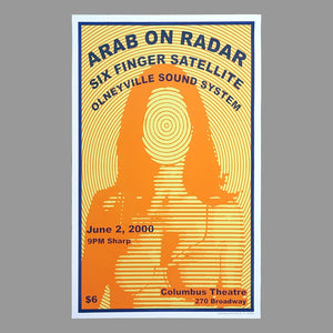 Arab on Radar Six Finger Satellite Poster - Monoroid
