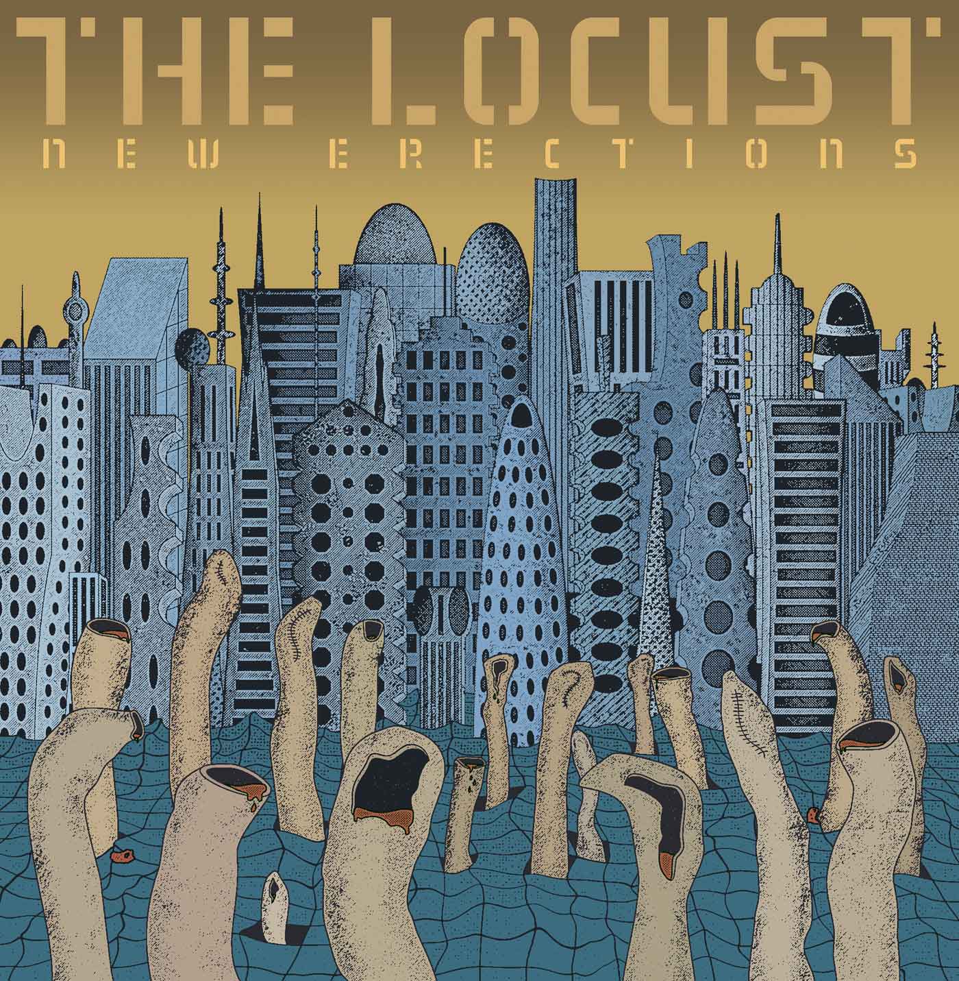 The Locust - New Erections LP - Monoroid