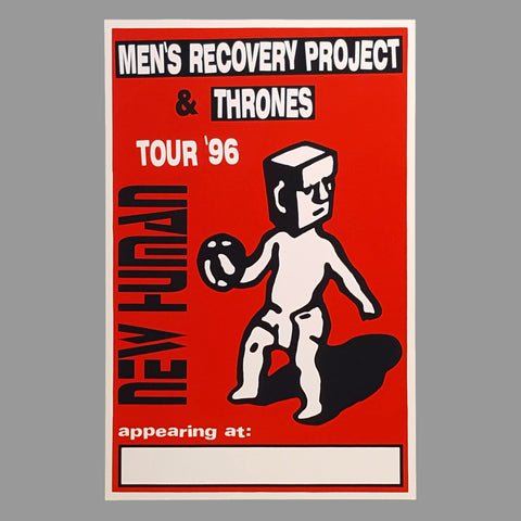Men's Recovery Project / Thrones '96 Tour Poster - Monoroid